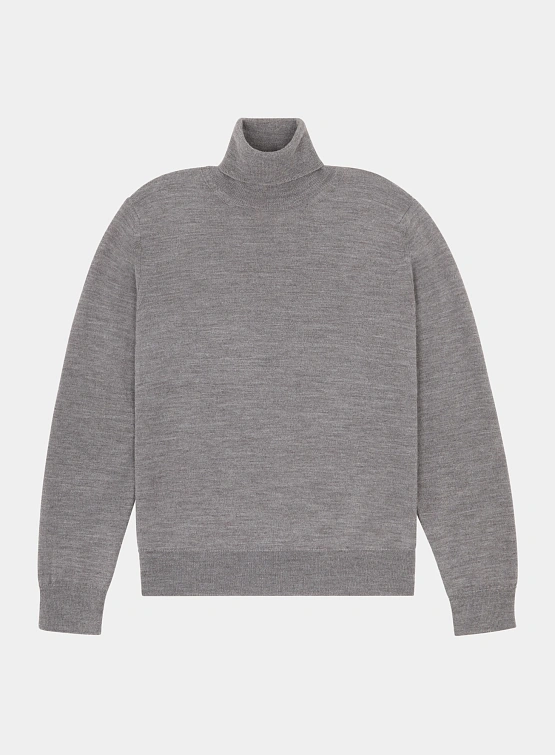 Свитер MM6 Maison Margiela Elbow Patch Grey Melange