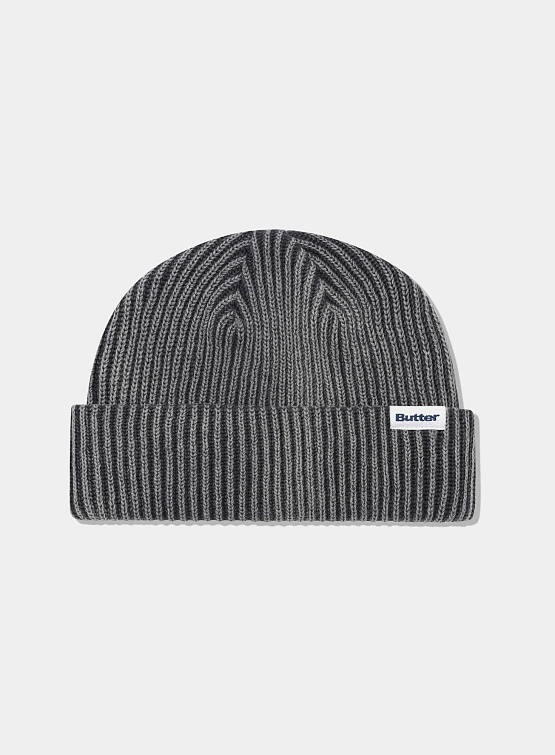 Шапка Butter Goods Washed Beanie Black