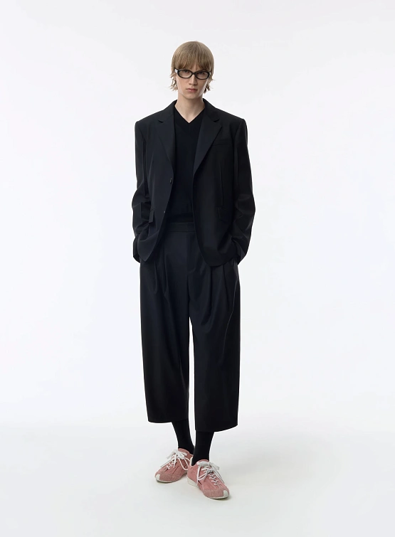 Брюки ADERERROR Sig BK Tag Slacks 01 Black