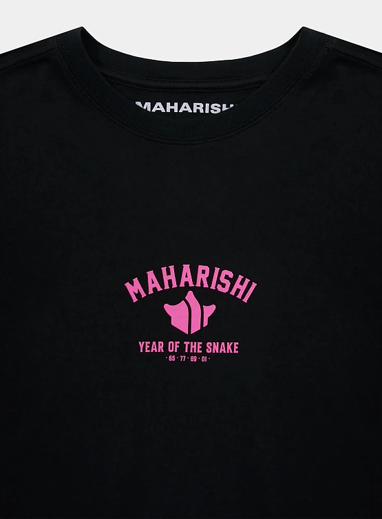 Лонгслив MAHARISHI 1452 Year Of The Snake Black