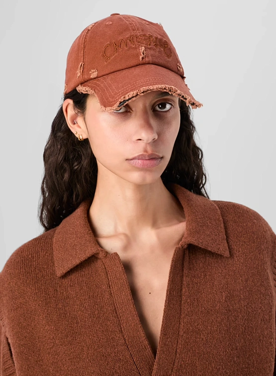 Кепка CAMPERLAB Faded Terracotta Distorted Washed