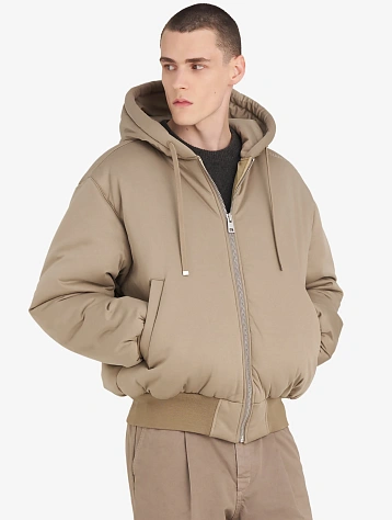 Бомбер Études Interlock Beige