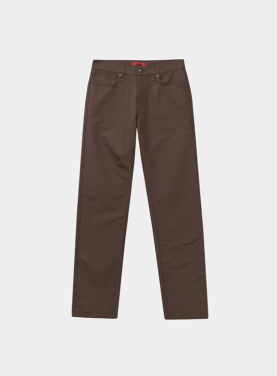 Брюки 424 5 POCKET PANTS BROWN