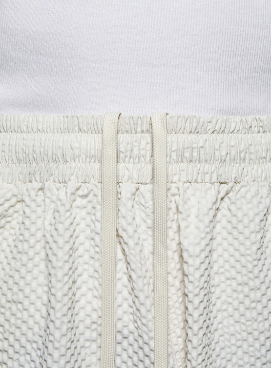 Брюки MKI MIYUKI ZOKU Seersucker Wide Leg Bone