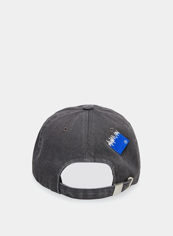Кепка ADERERROR Sig; BL Tag Cap 01 Charcoal