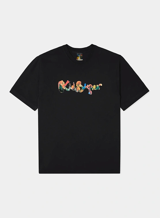 Футболка KidSuper Blotchy Logo Tee Black