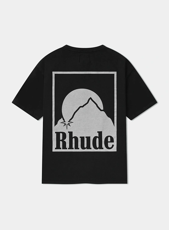 Футболка RHUDE Moonlight Badge Vtg Black