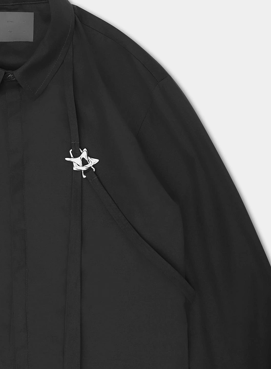 Рубашка HELIOT EMIL Spectra Shirt Black