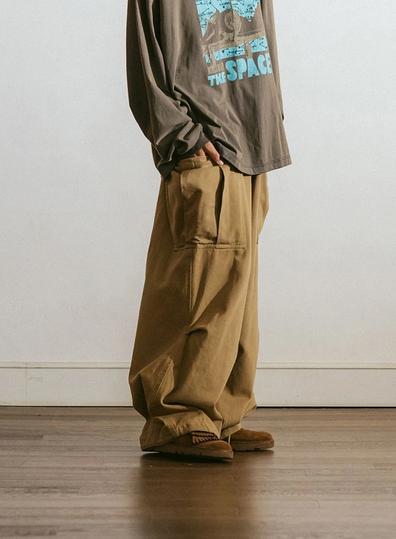 Брюки ANGLAN Jungle Cargo Balloon Beige