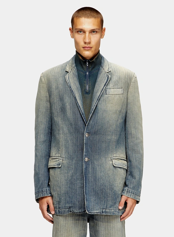 Блейзер Diesel D-Reger-D Denim Grey/Blue