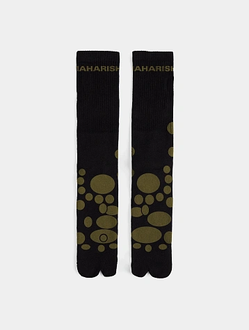 Носки MAHARISHI 1460 Maharishi Acu Tabi Sport Black