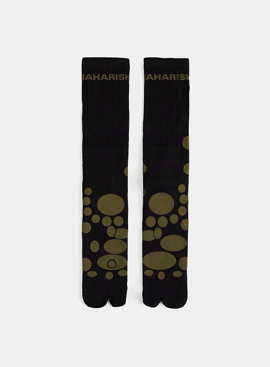 Носки MAHARISHI 1460 Maharishi Acu Tabi Sport Black