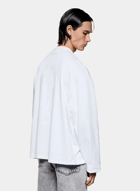 Лонгслив MKI MIYUKI ZOKU 220 Gsm Slub White