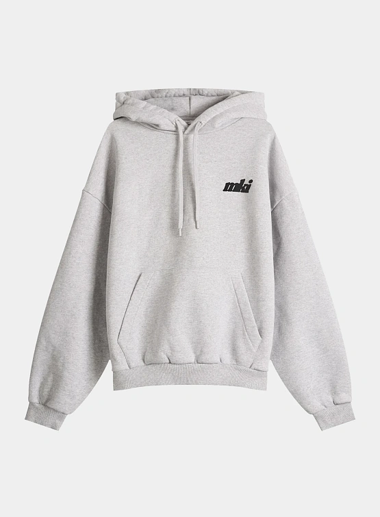 Худи MKI MIYUKI ZOKU Stamp Hoody Grey