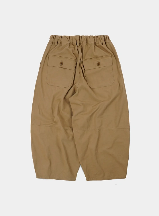 Брюки FrizmWORKS Twill Balloon Pants Beige