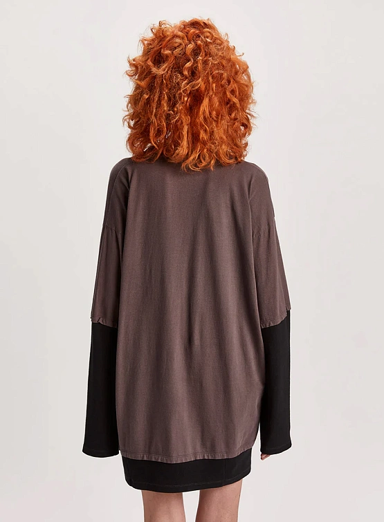 Лонгслив Magliano Trauma Brown