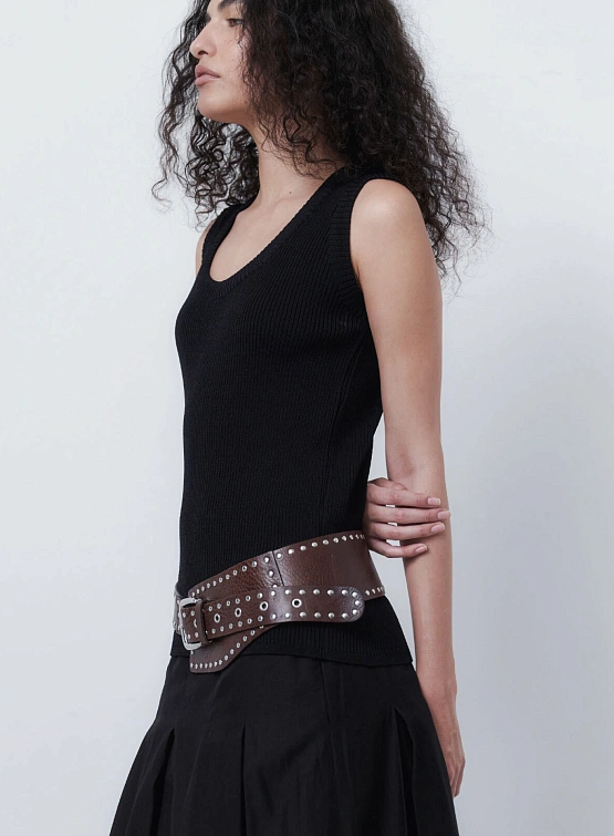 Женский топ EPINGLER Round Knit Black