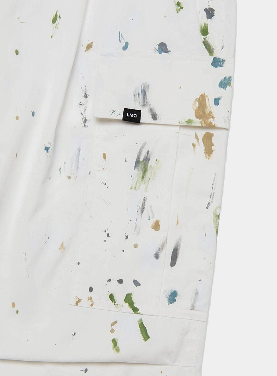 Брюки LMC Painting Wide Cargo Pants White