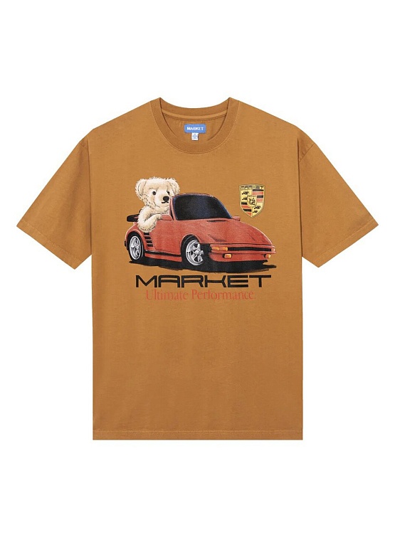 Футболка MARKET Ultimate Performance Bear T-Shirt Earth