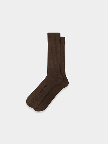 Носки HAL STUDIOS Heavy-Gauge Sock Chocolate
