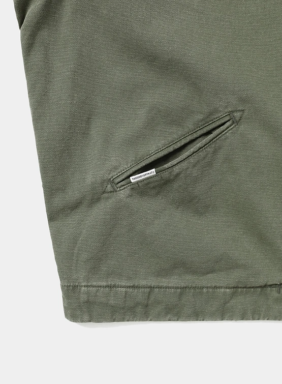 Джинсовая куртка thisisneverthat Washed Carpenter Olive Drab