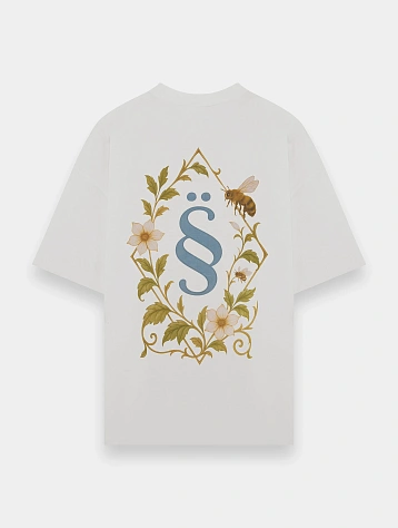 Футболка Studio Slow x ÖMANKÖ Logo T-Shirt White