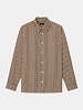 Рубашка A.P.C. Malo Logo Brown