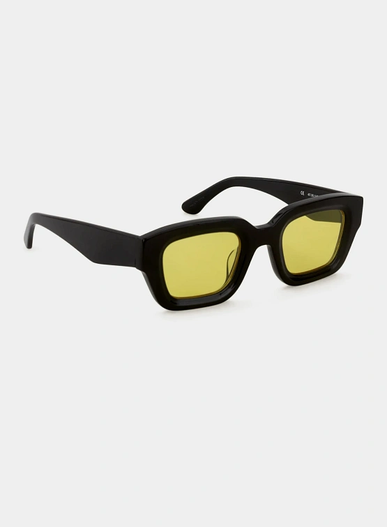 Очки Bonnie Clyde Karate Black and Yellow Tint