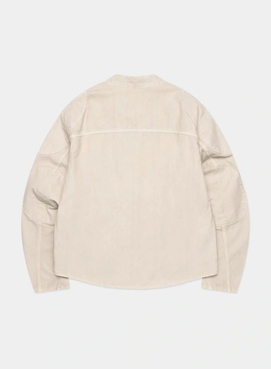 Куртка LMC Pigment Dyed Oval Globe Biker Jacket Beige