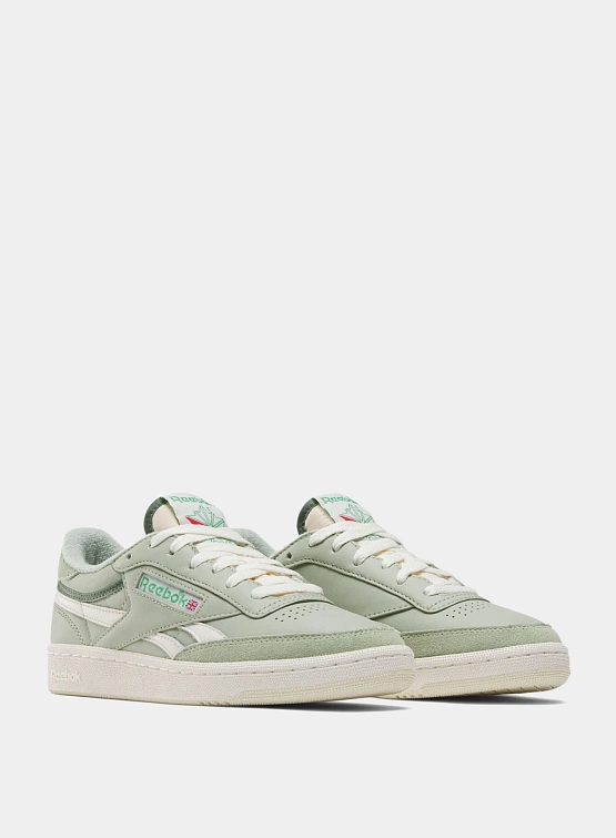 Женские кеды Reebok Club C Revenge Vintage Green