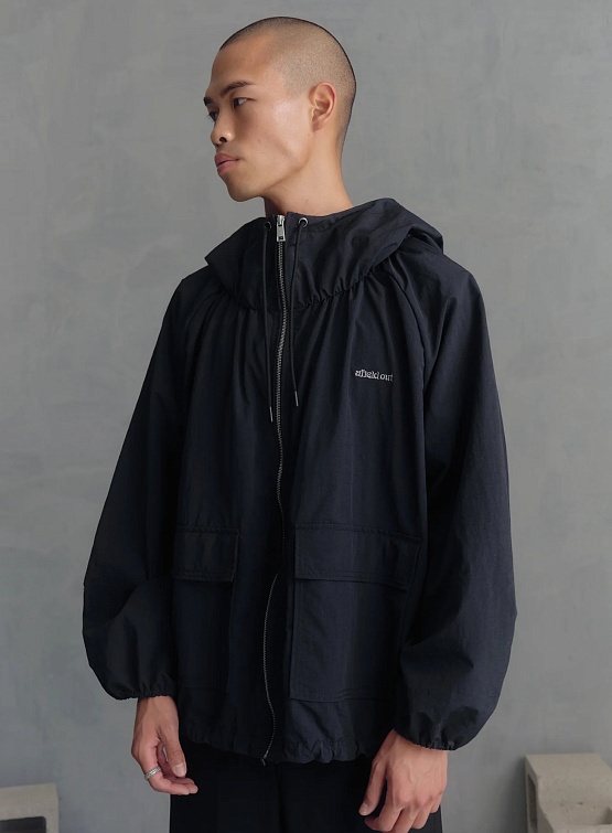 Куртка Afield Out River Oversized Windbreaker Black