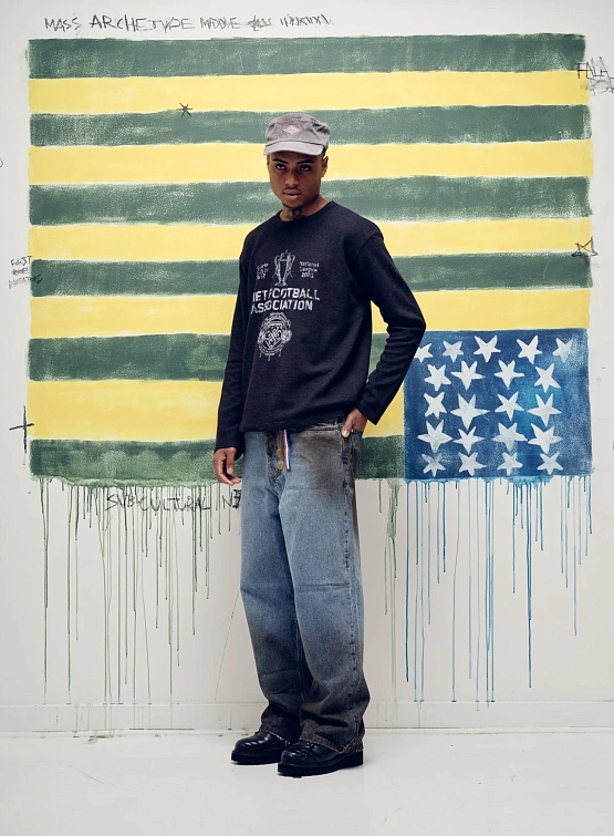 Кепка PIET Distressed Vintage Black