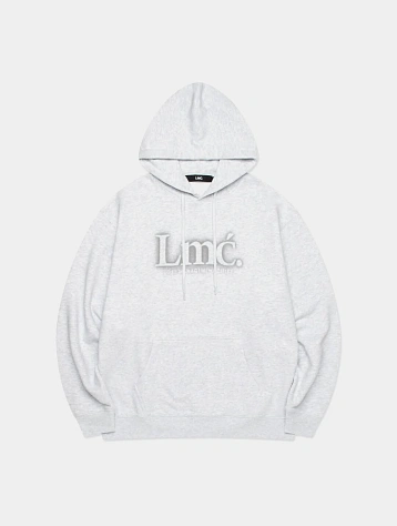 Худи LMC Blur Serif Hoodie Light Heather Grey