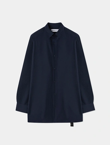 Рубашка OAMC Peacemaker Jumbo Shirt Midnight Navy