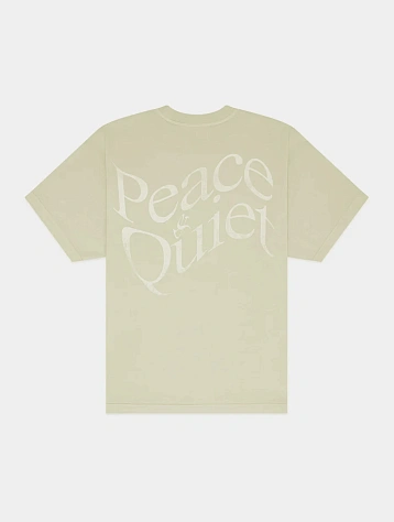 Футболка MUSEUM OF PEACE & QUIET Wordmark T-Shirt Matcha