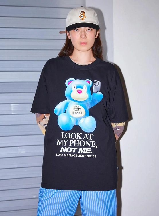Футболка LMC 3D Bear Tee Black