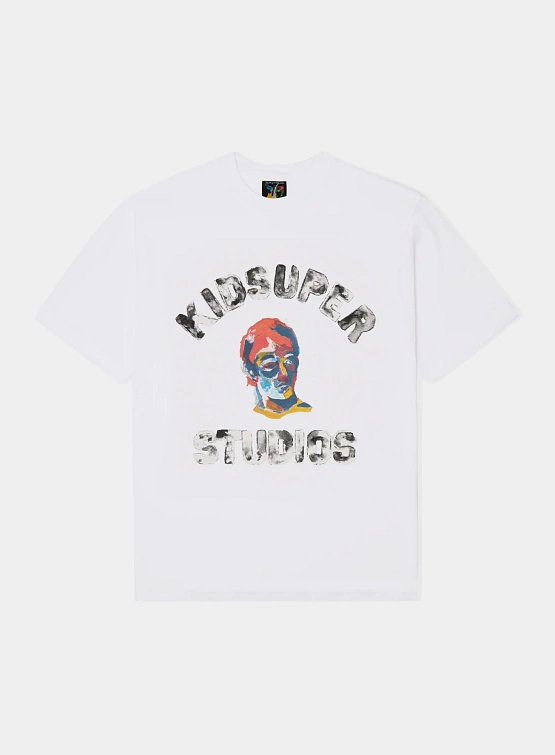 Футболка KidSuper Painted Man Tee White