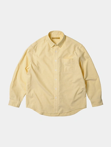 Рубашка FrizmWORKS Og Oxford Oversized Shirt Yellow