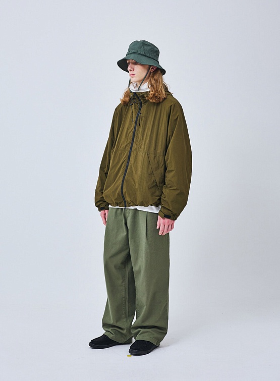 Брюки Uniform Bridge One Tuck Chino Pants Khaki