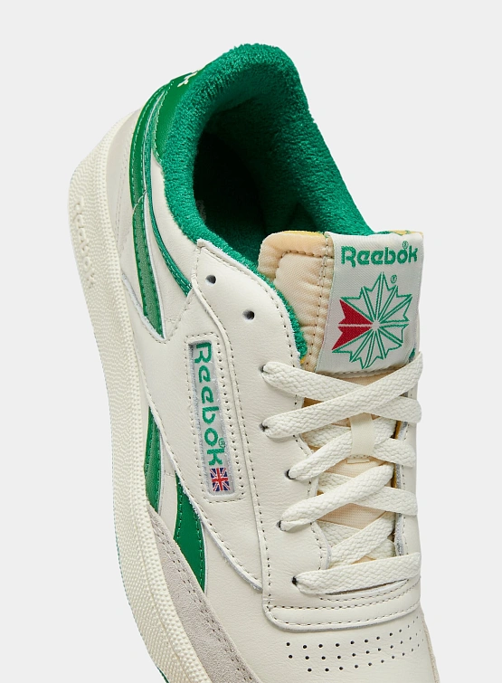 Кеды Reebok Club C Revenge Vintage White/Green