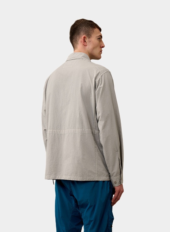 Овершот C.P. Company Nylon Utility Overshirt Drizzle Grey