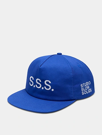 БЕЙСБОЛКА STUDIO SLOW X SOLIDS BLUE