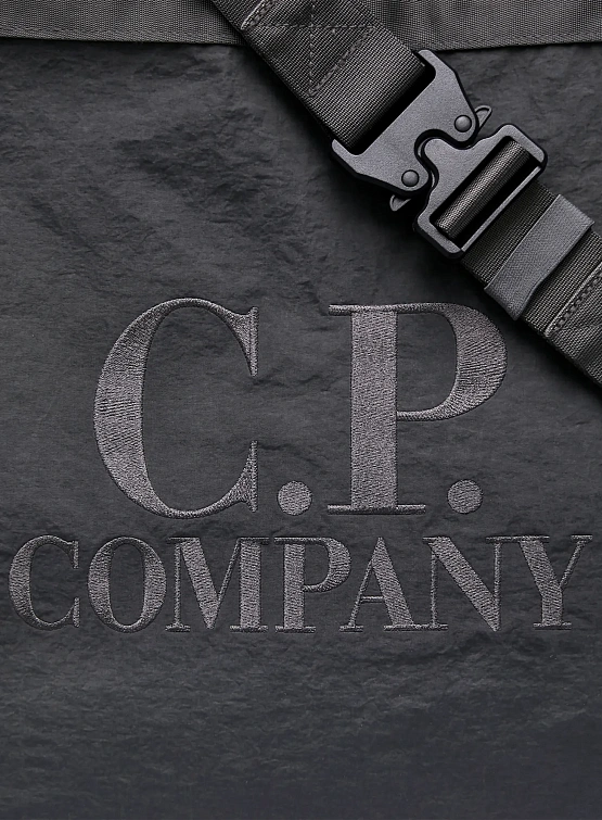Сумка C.P. Company Plain Paper Touch Zipped Bag Smoked Pearl
