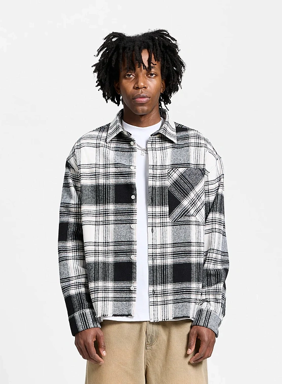 Рубашка RETERNITY Creative Dept Logo Flannel Black