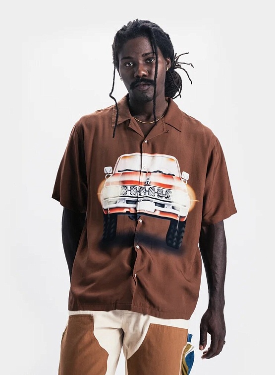 Рубашка MARKET Keep Honking Button Up Acorn