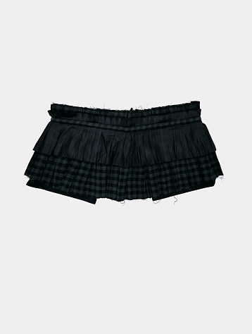 Ремень OPEN YY Pleats Layered Pocket Black