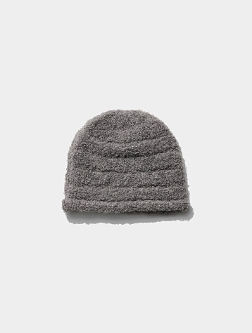 Шапка OPEN YY Boucle Rolled Beanie Grey