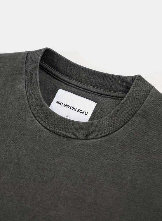 Лонгслив MKI MIYUKI ZOKU Design Studio L/S Pigment Black