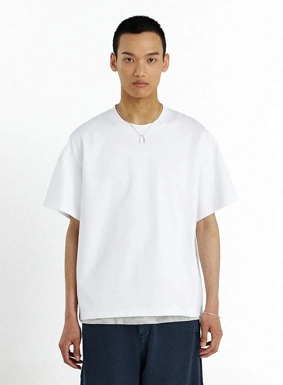 Футболка UNAFFECTED Smudge T-Shirt Off White