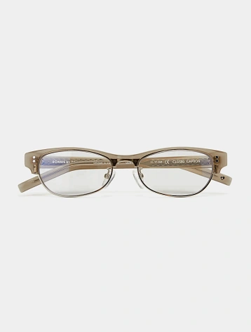 Очки Bonnie Clyde Closed Caption Grey & Clear Lens